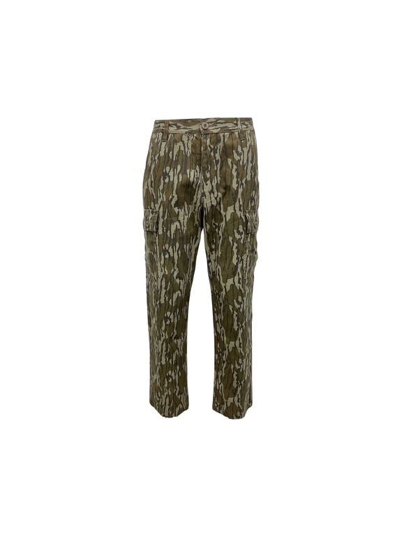 Men's All Purpose 6-Pocket Field Pants Mossy Oak Original Bottomland 34" Waist 32" Inseam