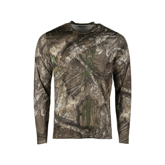 MidwayUSA Men's Ambush Long Sleeve Crew Neck T Shirt Realtree APX Large