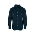thumbnail image 1 of MidwayUSA Men's Chamois Long Sleeve Shirt Navy Large Tall, 1 of 3