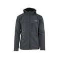 thumbnail image 1 of MidwayUSA Men's Firesteel Hooded Softshell Jacket Heather Gray XL Tall, 1 of 2