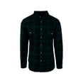 thumbnail image 1 of MidwayUSA Men's Flannel Shirt Black Watch Small, 1 of 2