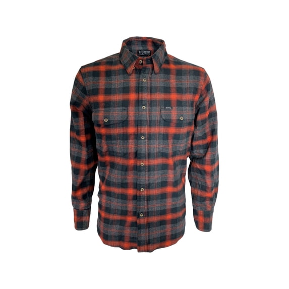 MidwayUSA Men's Flannel Shirt Autumn Ember 2XL Tall