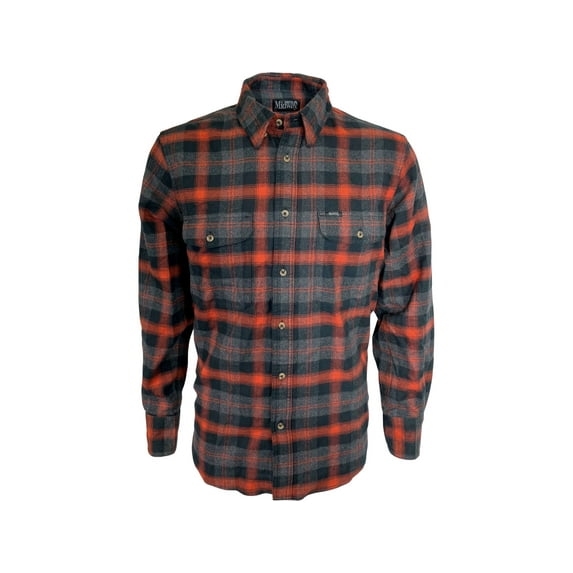 MidwayUSA Men's Flannel Shirt Autumn Ember XL Tall