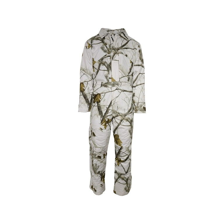 MidwayUSA Men's Hunter's Creek Coveralls Realtree AP Snow Camo