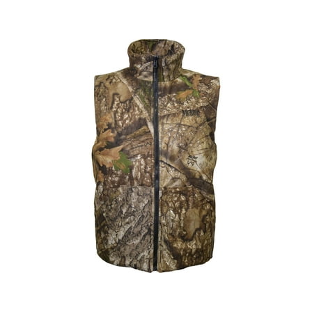 MidwayUSA Men's Hunter's Creek Reversible Insulated Vest Realtree APX/Blaze Orange Large