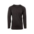 thumbnail image 1 of MidwayUSA Men's Lightweight Long Sleeve Merino Wool Base Layer Shirt Black 3XL, 1 of 3