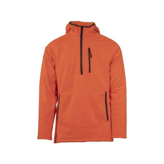 MidwayUSA Men's Full Season Softshell Hoodie Blaze Orange Large