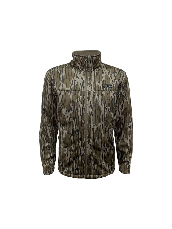 Men's Full Season Softshell Jacket Mossy Oak Original Bottomland Medium