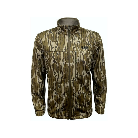 MidwayUSA Men's Stealth Softshell Jacket Mossy Oak Original Bottomland 2XL