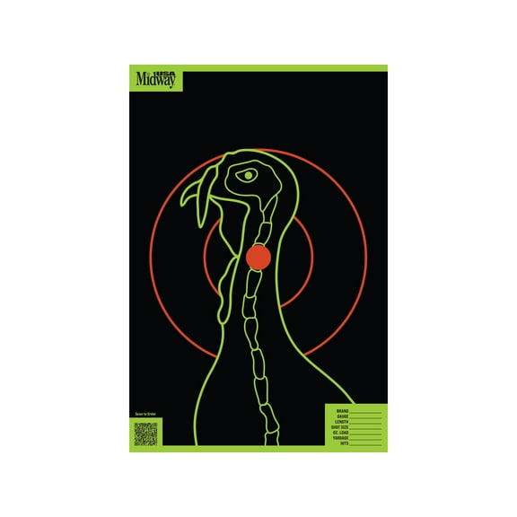 MidwayUSA Turkey Reactive Target 12" x 18" 10PK