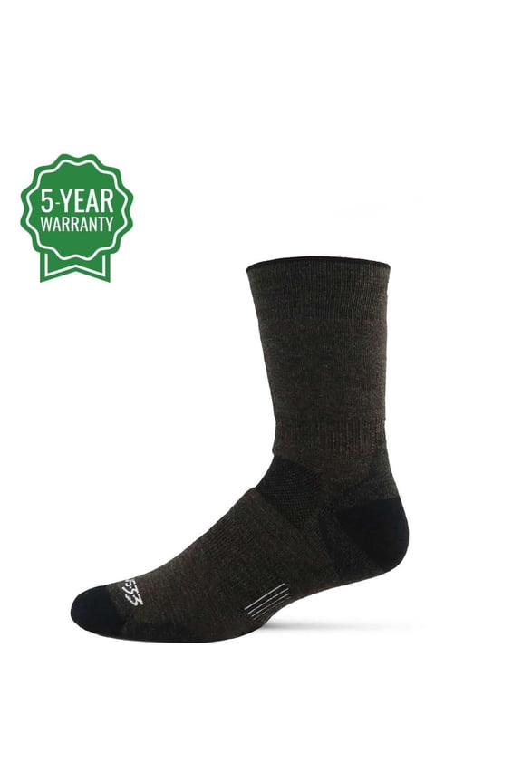 Merino Wool Socks - Midweight Crew