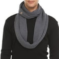 thumbnail image 1 of 100% Merino Wool Infinity Loop Scarf - Midweight, 1 of 10
