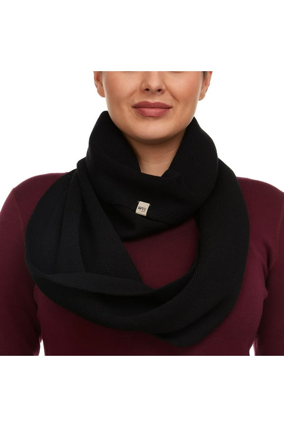 100% Merino Wool Infinity Loop Scarf - Midweight