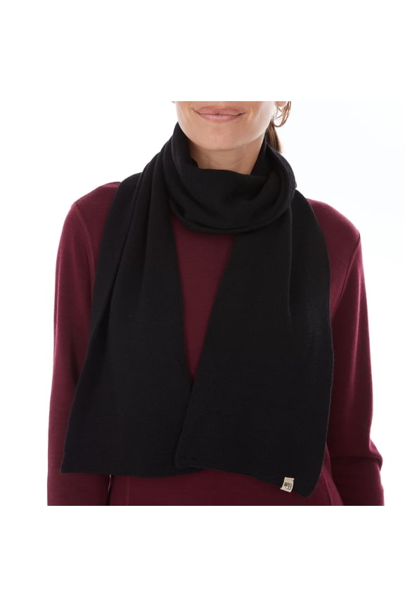 100% Merino Wool Knit Scarf - Midweight