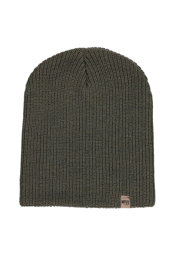 Midweight Knit Wool Beanie - 100% Merino Wool