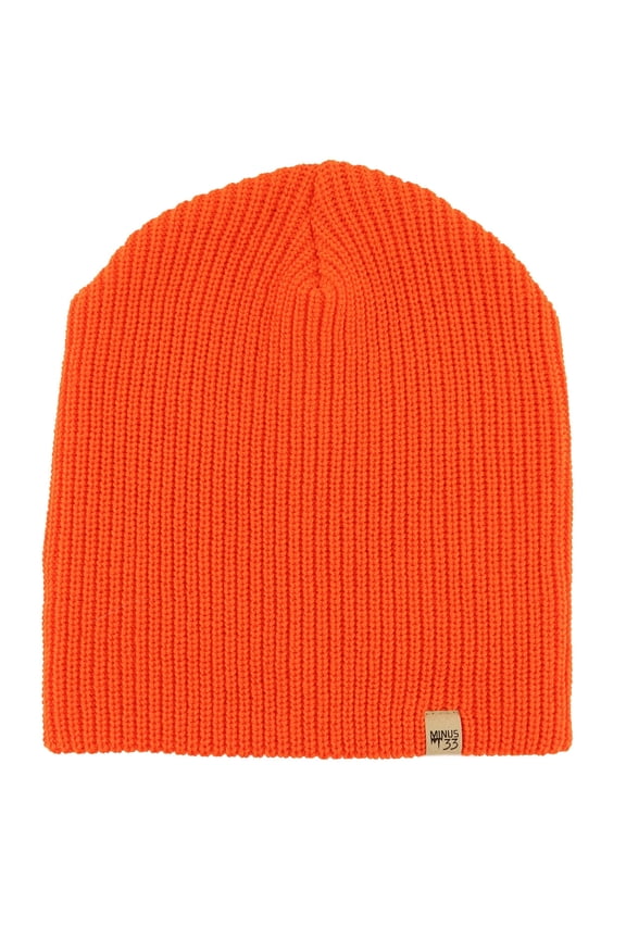 Midweight Knit Wool Beanie - 100% Merino Wool