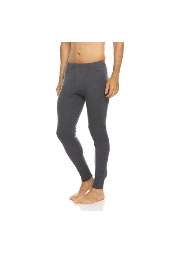 Midweight Men's Wool Bottom Thermal Base Layer - 100% Merino Wool