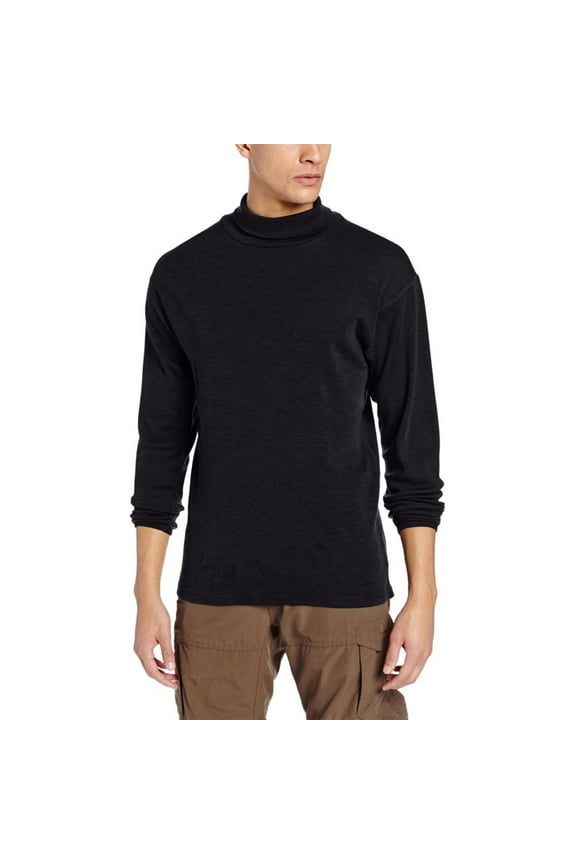 Midweight Men's Wool Turtleneck - 100% Merino Wool