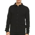 thumbnail image 1 of Men's 100% Merino Wool Button Down Shirt - Midweight, 1 of 7