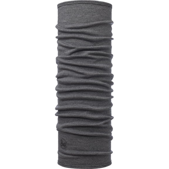 Midweight Mid Wool Buff Neck Warmer [Light Grey Melange]