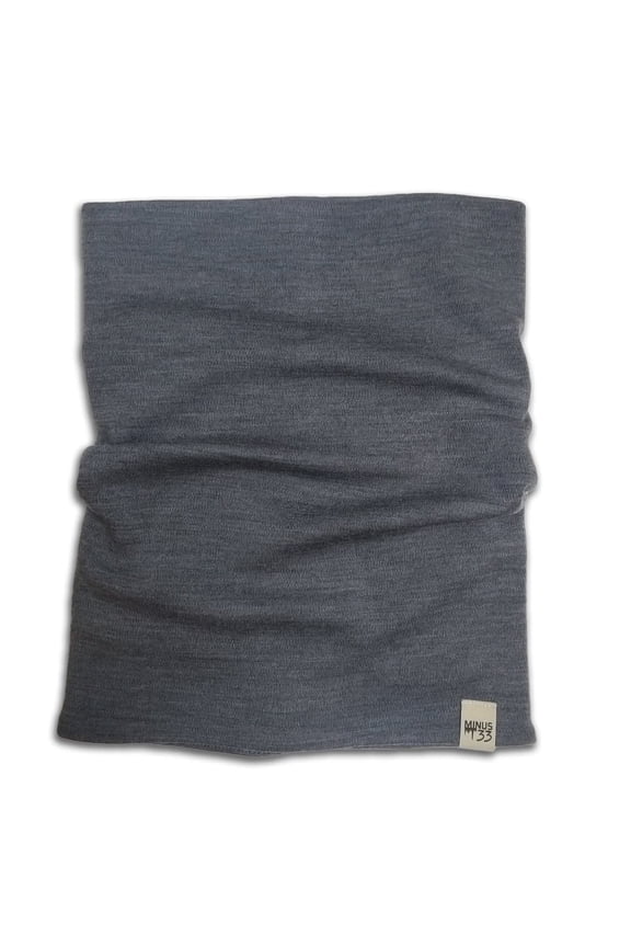 Midweight Wool Neck Gaiter - 100% Merino Wool