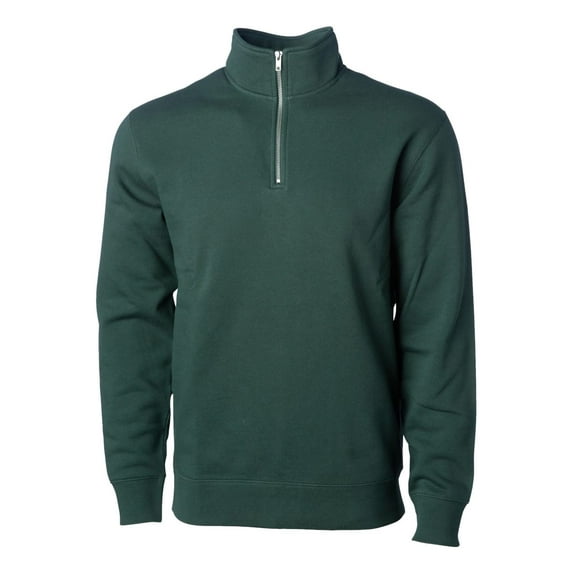 Independent Trading Co. SS4600QZ Midweight Quarter Zip-Alpine Green-XS