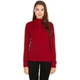 thumbnail image 1 of Midweight Women's Wool 1/4 Zip - 100% Merino Wool, 1 of 8