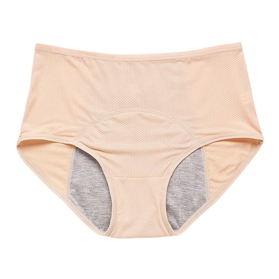 Midwennn 40 To 150KG Plus Size L To 8XL Pants Leak Proof Before and After Menstruation Medium To High Waisted Aunt's Sanitary Pants Underwear for Women Womens Running Underwear