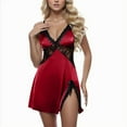 thumbnail image 1 of Midwennn Steel Lingerie Ring Sleepwear Fashion Lace Underwear Garter Sexy Pajamas Postpartum Corset Thong Negligee, 1 of 4