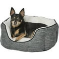 thumbnail image 1 of Midwest 277602 Quiet Time Evergreen Deluxe Tulip Nesting Dog Bed, Multi Color & White - Extra Small, 1 of 1