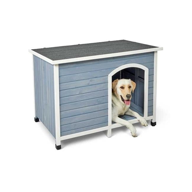 Midwest 277670 Eilio Wood Foldable Dog House, Gray - Large