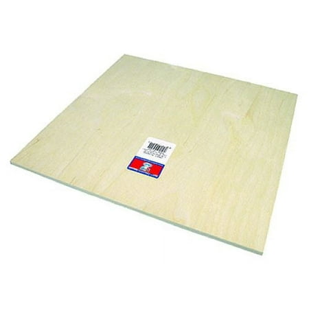 Midwest 5240 1/64" x 12" x 24" Aircraft Grade Birch Craft Plywood