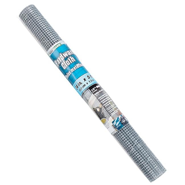 Midwest Air  24 in. x 5 ft. Galvanized Hardware Cloth, 0.25 in. Mesh