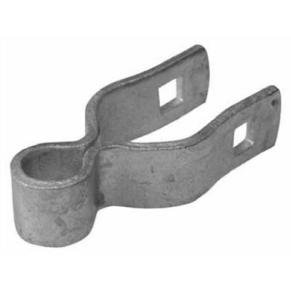 Midwest Air 328532C 1-3/8" x 5/8" Galvanized Chain Link Fence Gate Frame Hinge - Quantity of 50