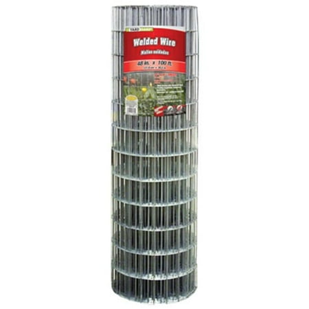 Midwest Air 48 in. x 100 ft. 4 x 2 in. Mesh Galvanized Welded Wire