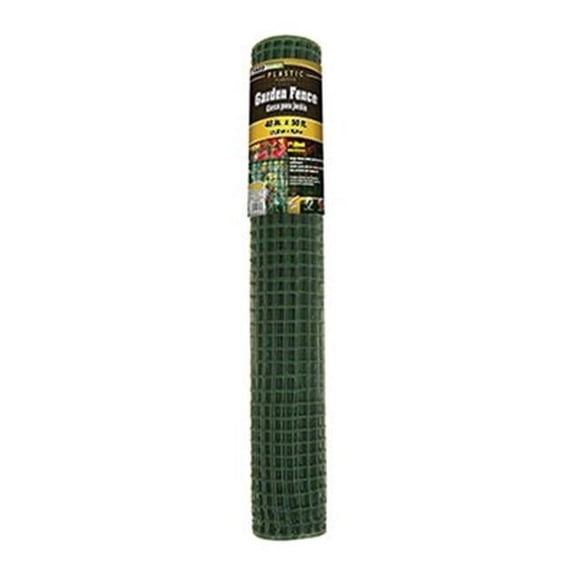 Midwest Air Tech-Import  48 in. x 50 ft. Garden Fence - Green Plastic