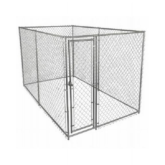 Midwest Air Technologies 6 x 10 x 6' Chain Link Outdoor Kennel for Dogs