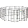 thumbnail image 1 of Midwest Black Contour Exercise Pen for Dogs, 24" H, 1 of 5