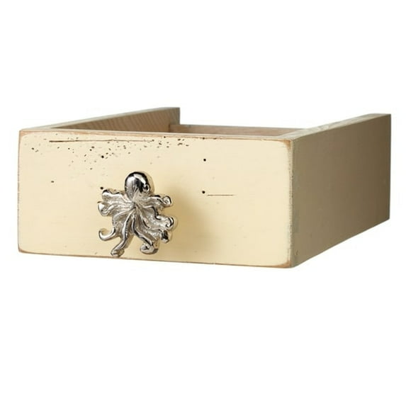 Midwest CBK Silver Octopus Knob Drawer Pull Cast Iron 2.25 Inches