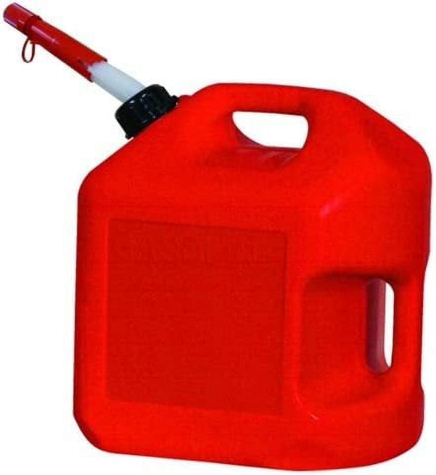 Midwest Can 56004PK Gas Can 5 Gallon Capacity, Pack of 4