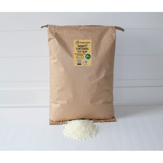 Midwest Container Soy Wax Beads - 45 lb bag