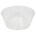 thumbnail image 1 of Midwest DL10 10" Clear Vinyl Deep Plant Planter Saucer Liner - Quantity of 25, 1 of 1
