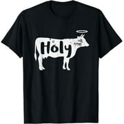 Midwest Dairy Farmer Pride: Holy Cow, Funny T-Shirt for Those Who Love Dairy Farming and Midwest Life
