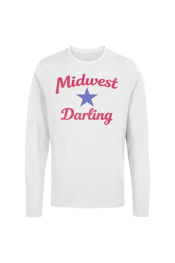 Midwest Darling Design Women's Long Sleeve T-Shirt - White