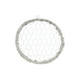 thumbnail image 1 of Midwest Design Imports Chicken Wire Wreath 11.75" Wht, 1 of 2