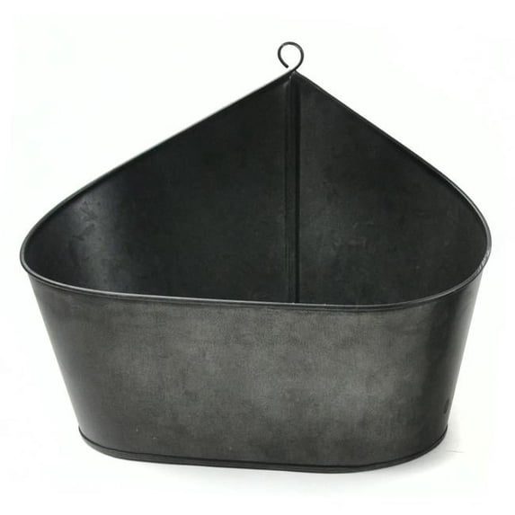 Midwest Design Imports 50932 Galvanized Tin Container, Bronze Tear Drop