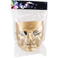 thumbnail image 1 of Mask-It Tragedy Mask with Instruction Sheet, 7.75-Inch, Gold, 1 of 2