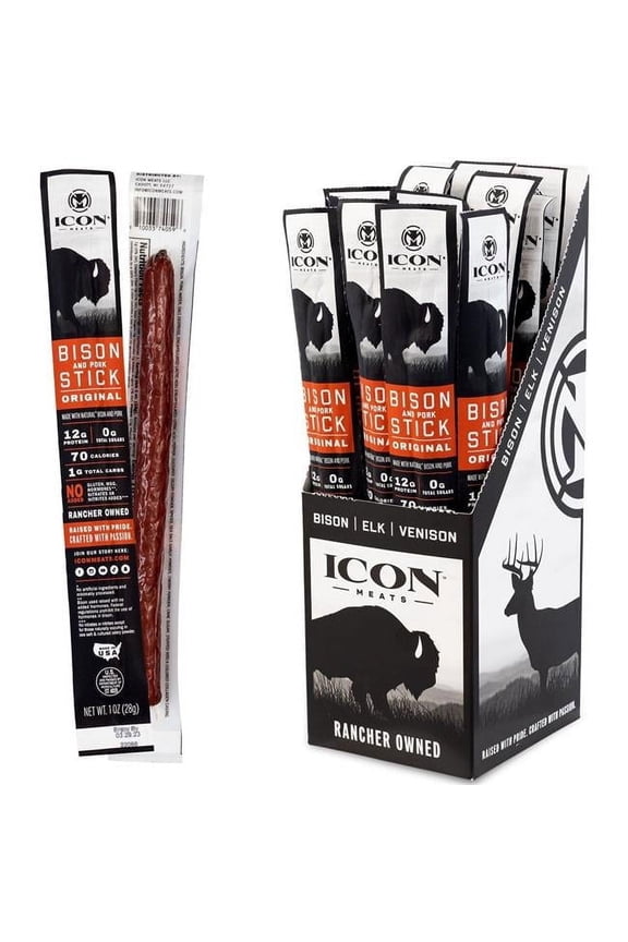 Bison & Pork Original Sticks 1 oz Pouch