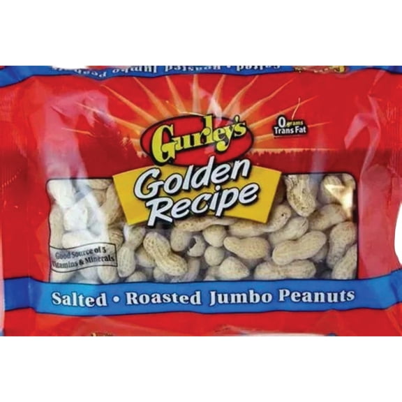 Midwest Distribution Gurley's 24 Oz. Salted In Shell Peanuts - Pack of 12