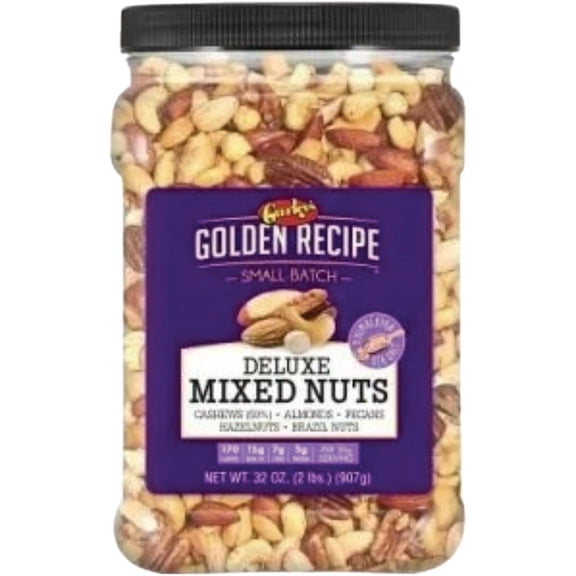 Midwest Distribution Gurley's 32 Oz. Small Batch Deluxe Mixed Nuts - Pack of 2